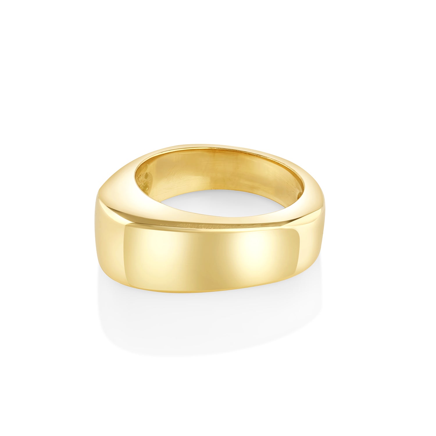 Abstract Gold Ring