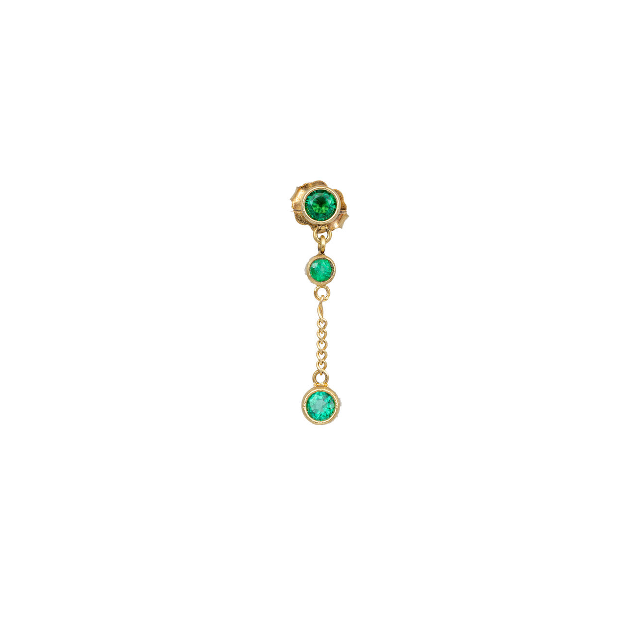 Emerald Drop Earring